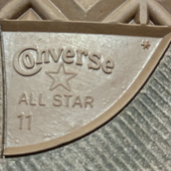 Converse All Star Unisex Black White Sanitized Canvas Sneakers Mens 11 Womens 13 - Picture 4 of 12